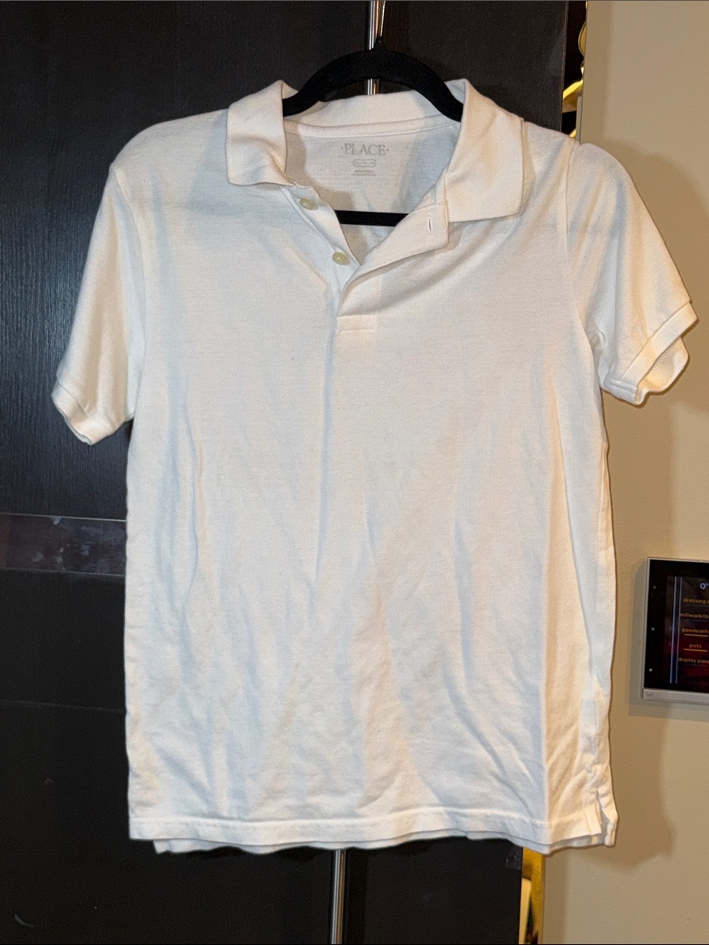 The Children's Place Boys White Polo Shirts (2)  - Short Sleeve Classic -